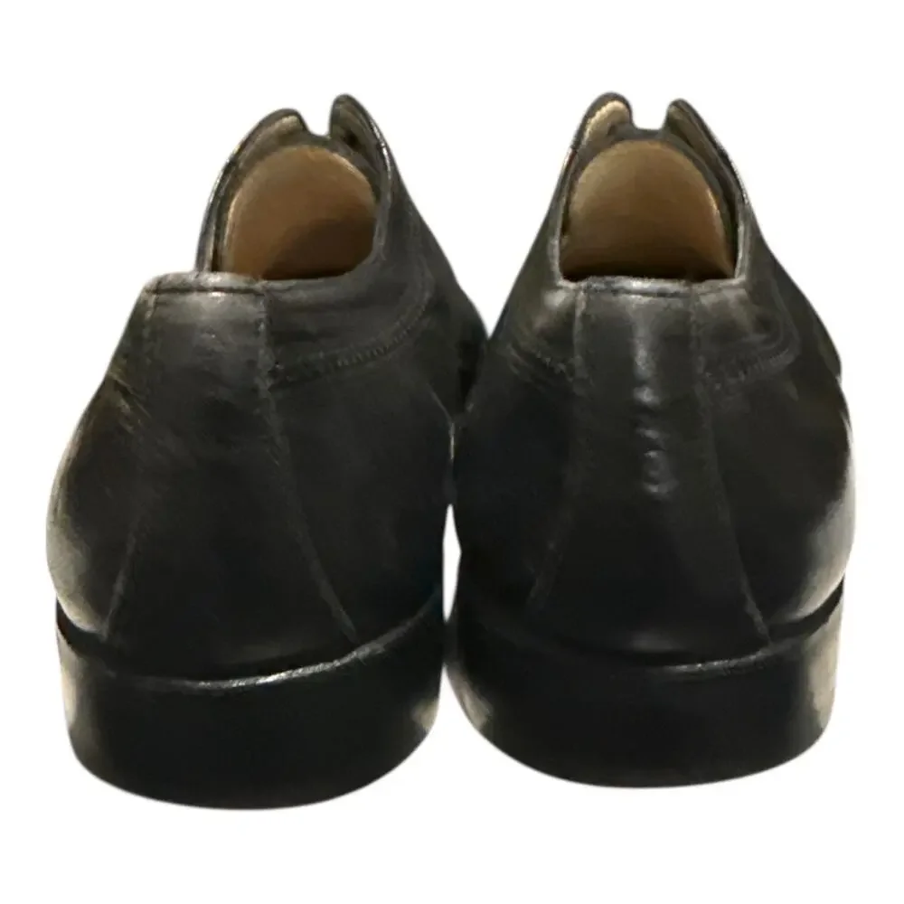 Bally Men’s Trino Black Leather Cap Toe Oxford Dress Shoe Italy Size 9 EEE